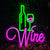 Neon Wine Sign