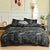 Contemporary Black Bedding Set