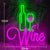 Neon Wine Sign