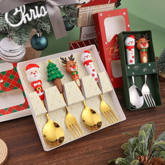 4 Piece Christmas Dinner Set