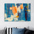 Antille Blue Abstract Canvas