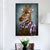 Giraffe in Dungarees Canvas