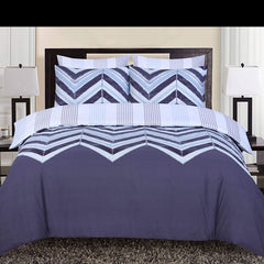 100% Cotton Zig Zag Duvet Set