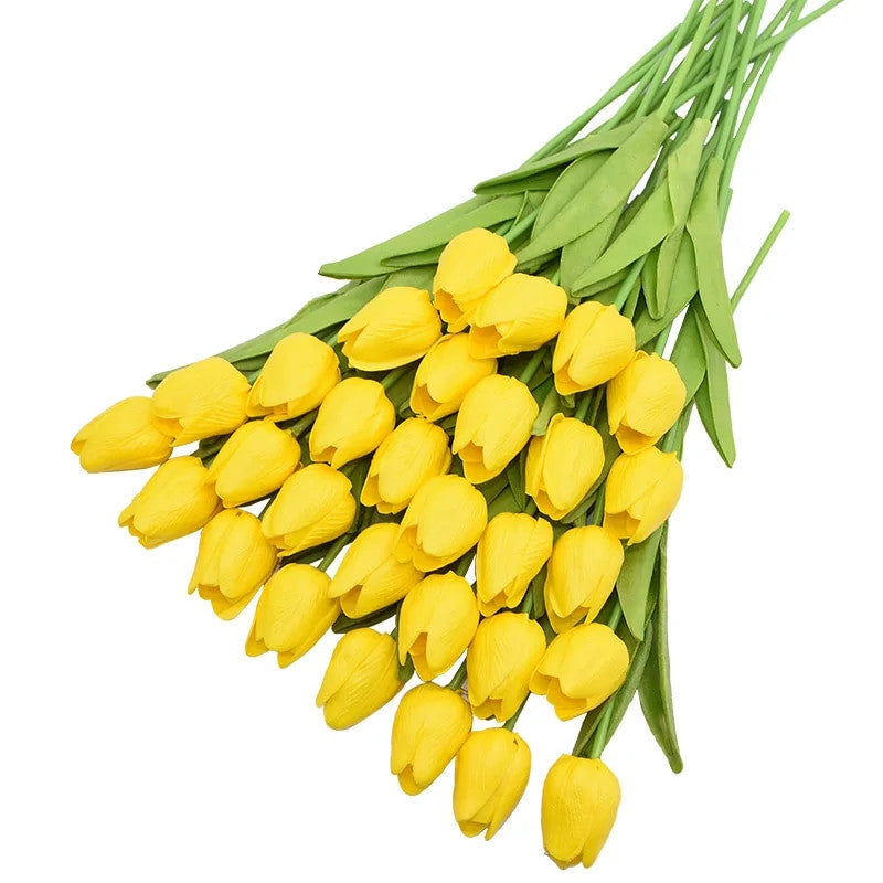 31Pcs Artificial Tulips