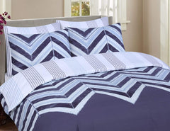 100% Cotton Zig Zag Duvet Set