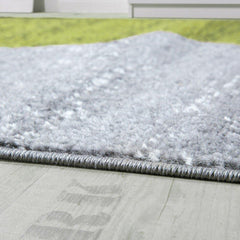 Grey & Green Designer Star Rug