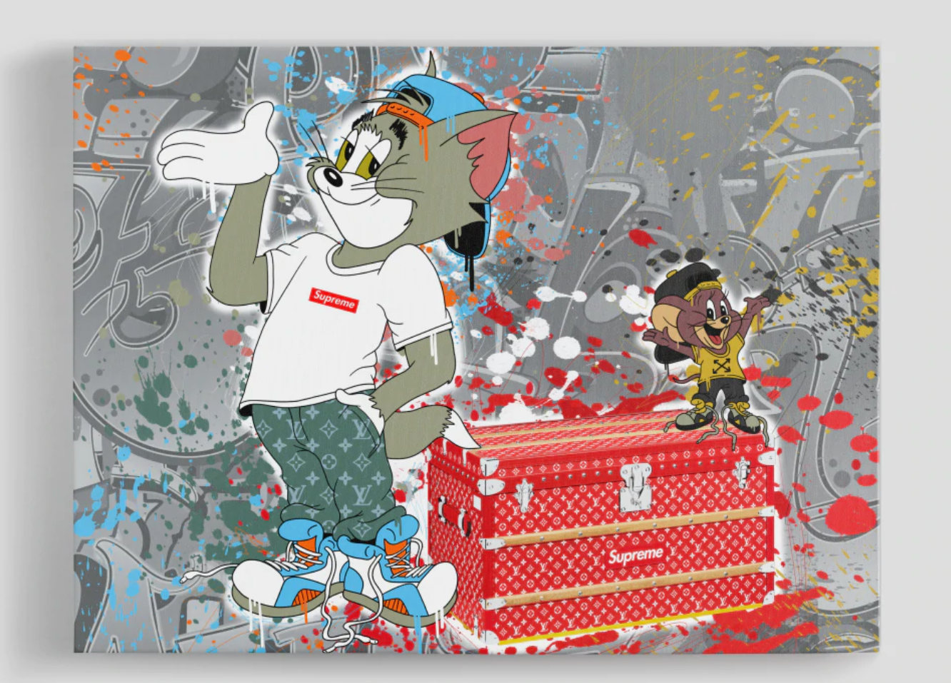 Designer Tom & Jerry Canvas