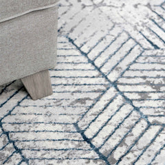 Geo Blue Luxor Rug