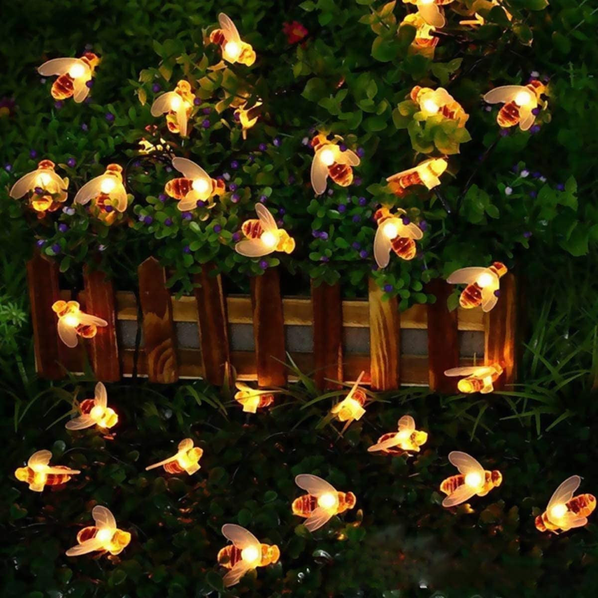 Honey Bee Garden Solar Lights