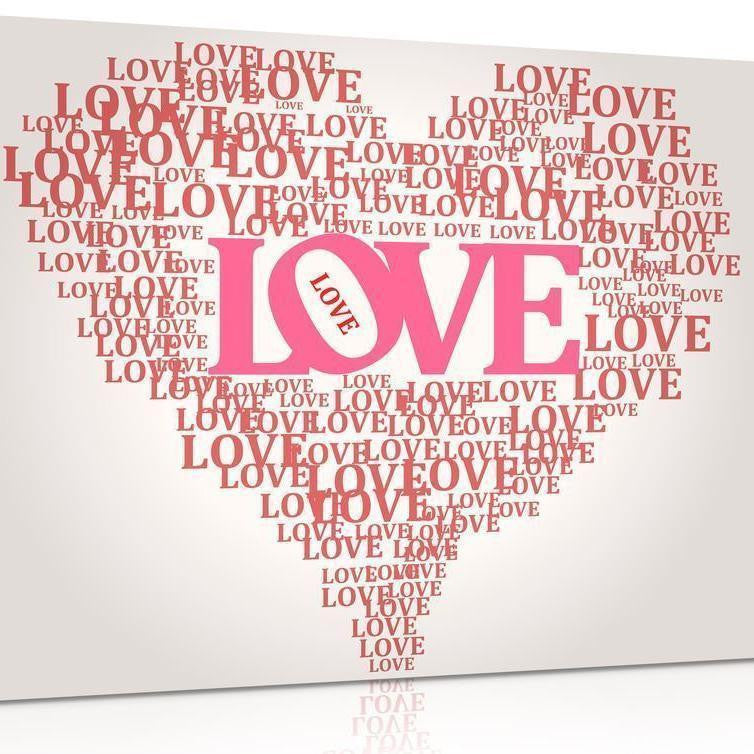 Love Heart Canvas