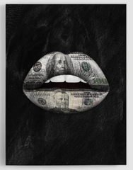 The Money Kiss Canvas