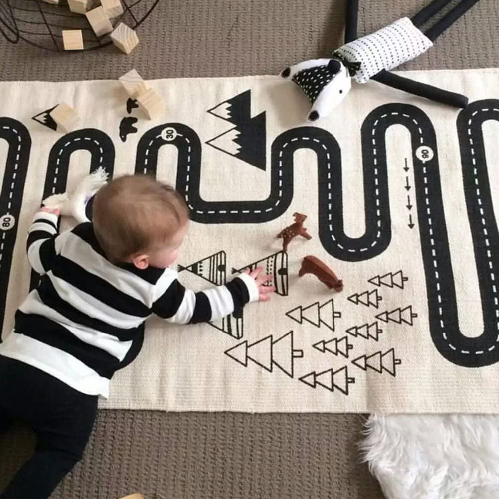 Car Track Rug