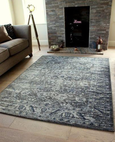 Traditional Distressed Rug