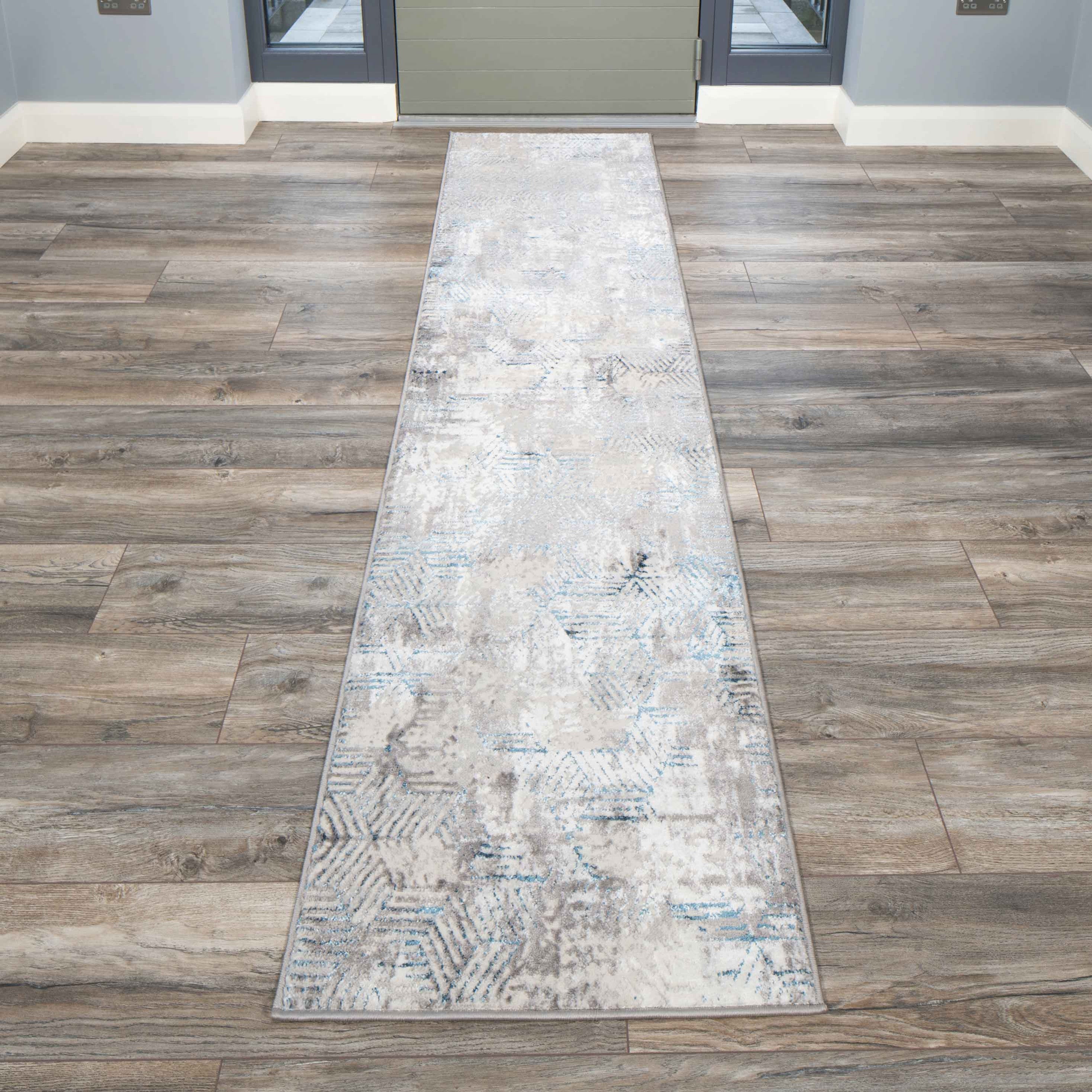 Geo Blue Luxor Rug