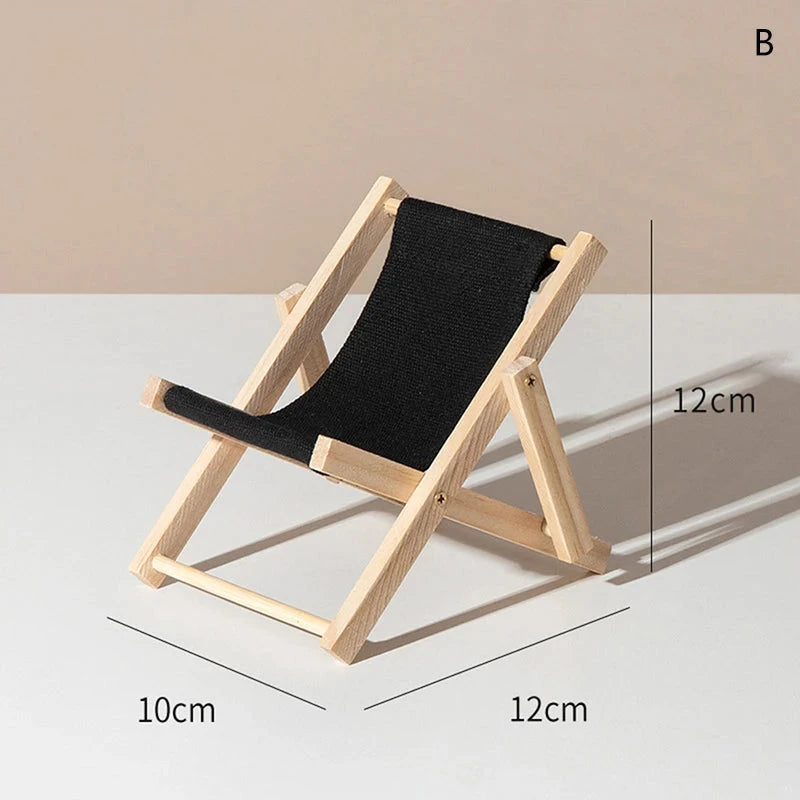 Beach Chair Phone Stand