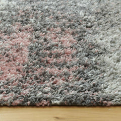 Pink & Grey Ombre Runner Rug