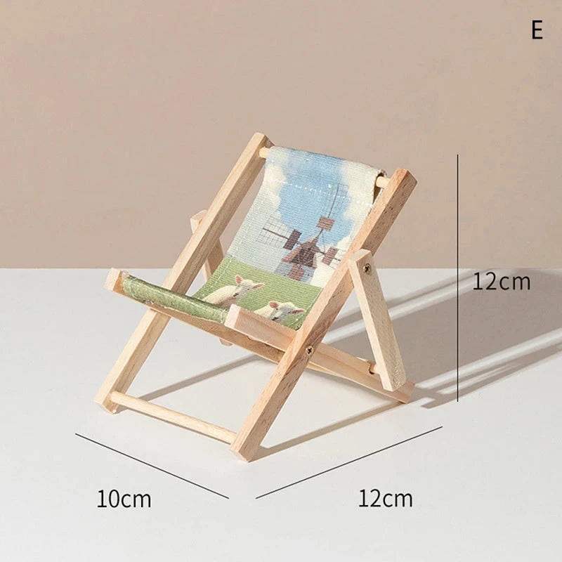 Beach Chair Phone Stand