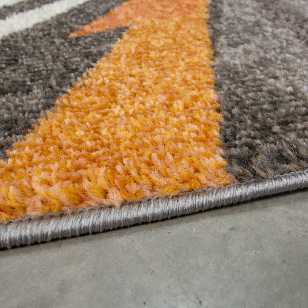 Orange Autumn Rug