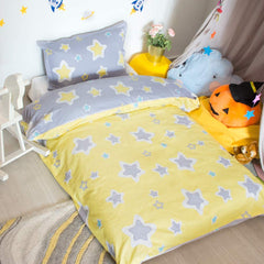 100% Cotton Reversible Star Duvet Set