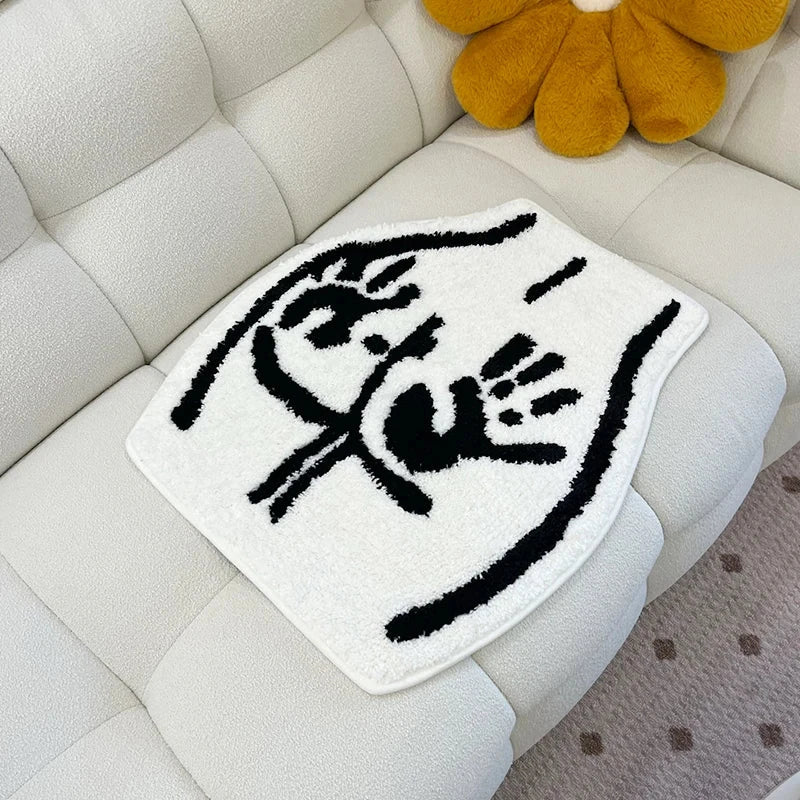 Handprint Rug