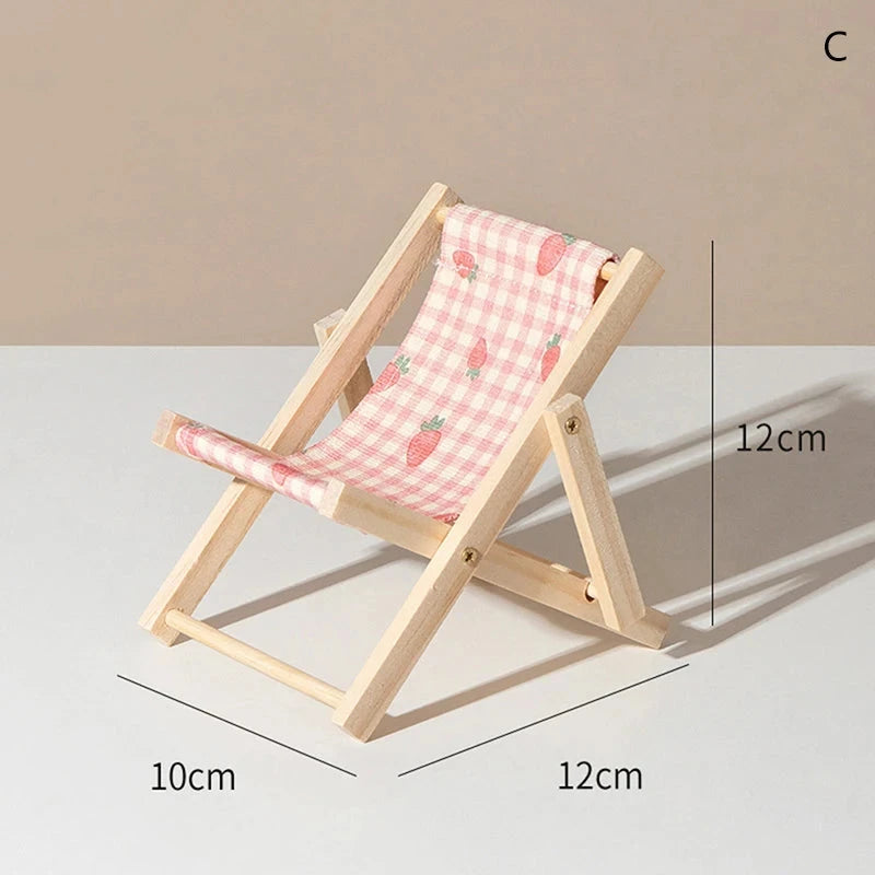 Beach Chair Phone Stand