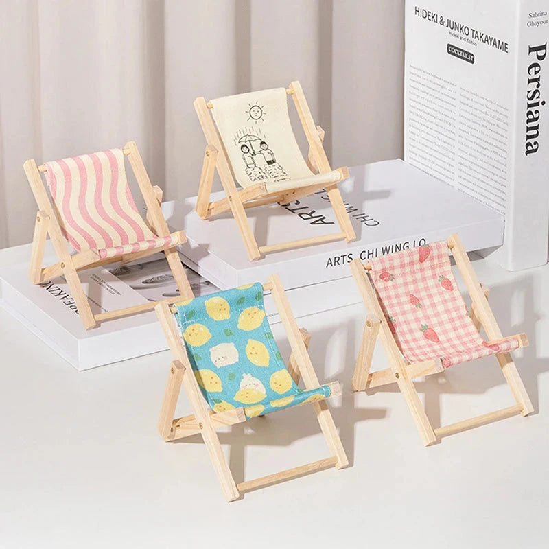 Beach Chair Phone Stand