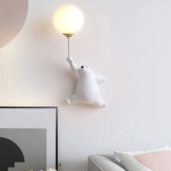 Teddy Bear Wall Lamp