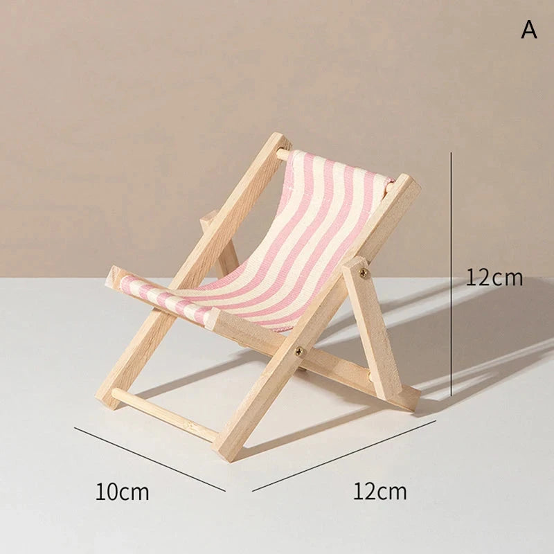 Beach Chair Phone Stand