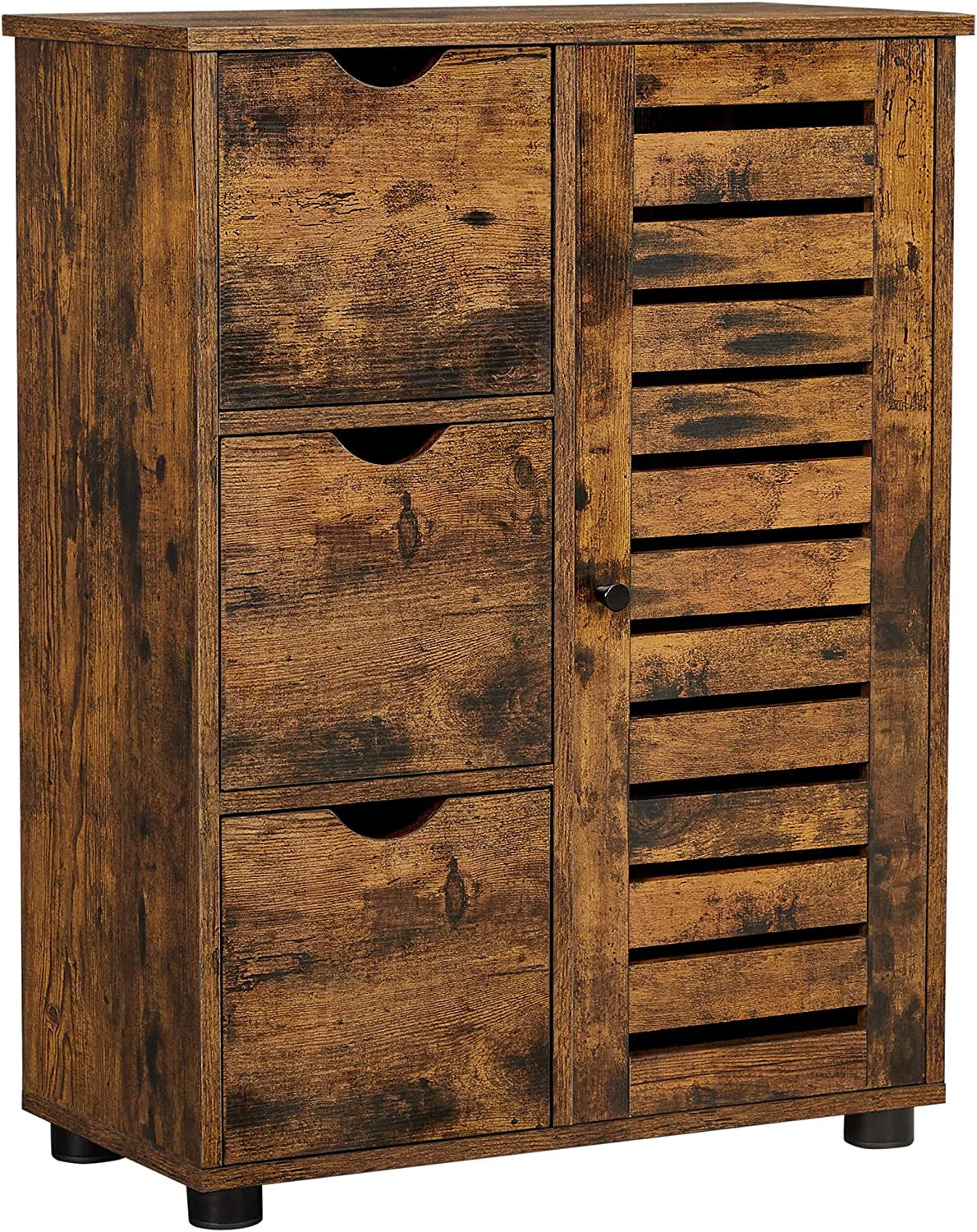 Rustic Bathroom Floor Cabinet