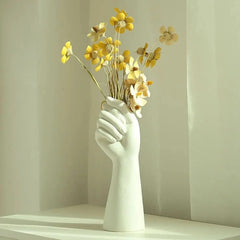 The Reaching Hand Flower Vase