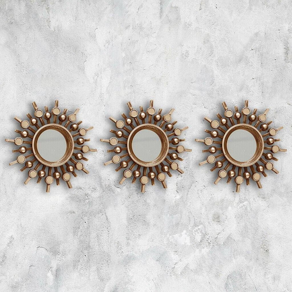 3pc Moroccan Mirror Set