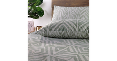 Geometric Print Duvet Set