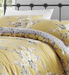 Ochre Spring Flowered Duvet