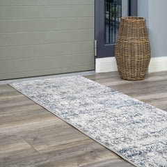 Blue & Grey Oxford rug