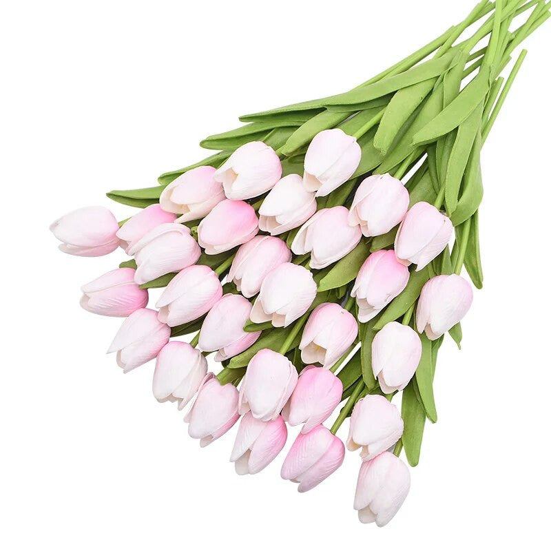 31Pcs Artificial Tulips