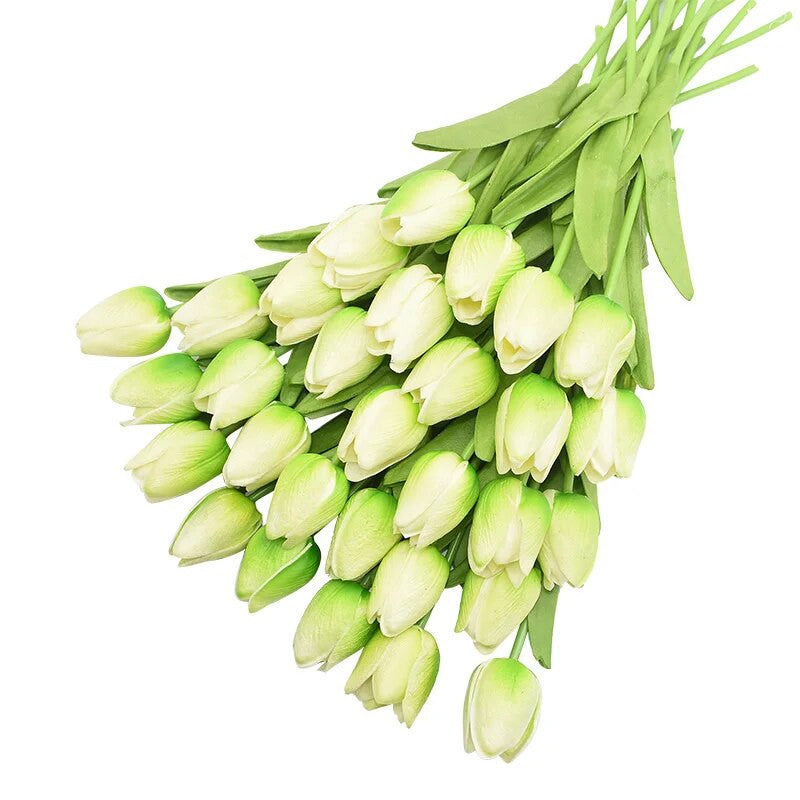 31Pcs Artificial Tulips