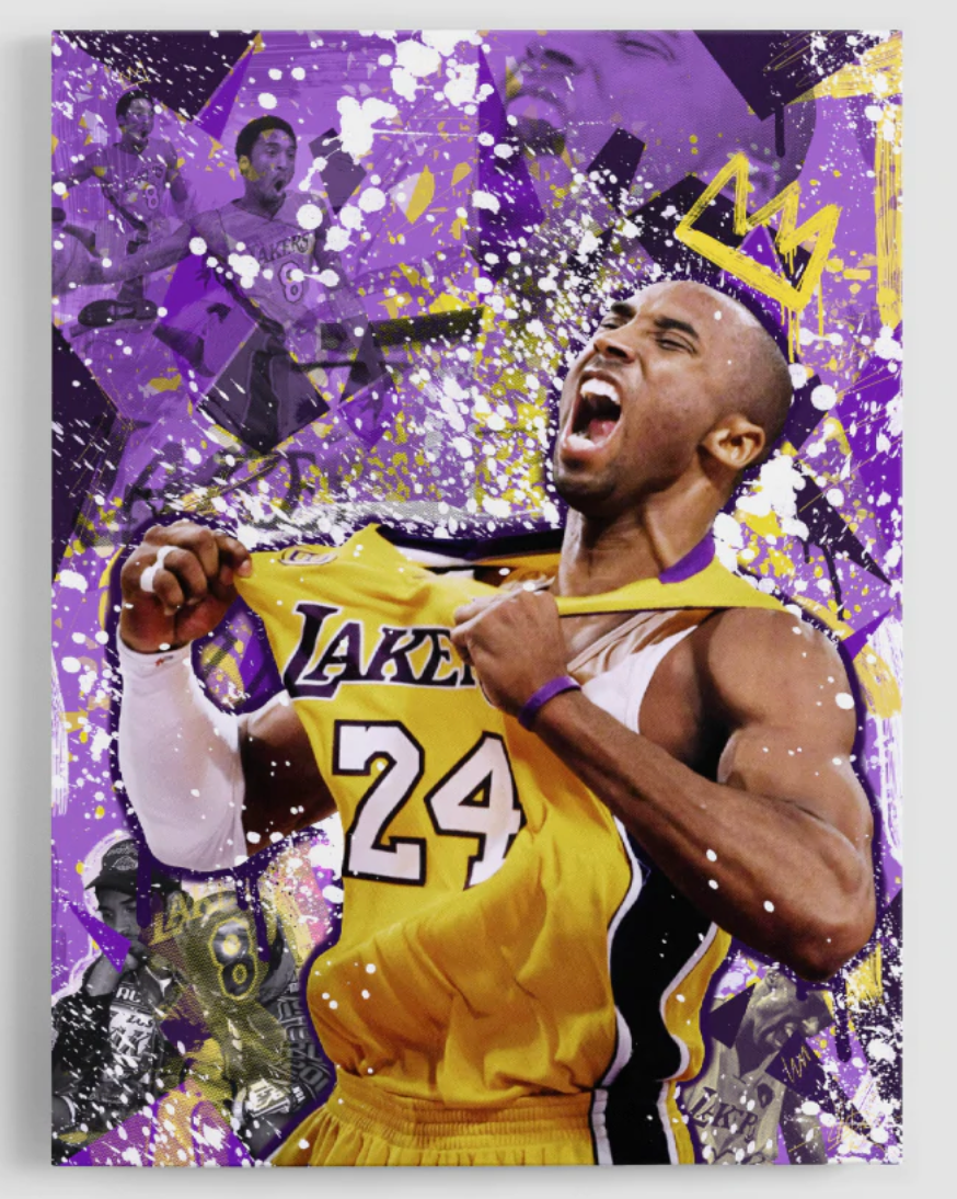 Kobe The King Canvas