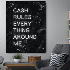 Cash Rules Canvas