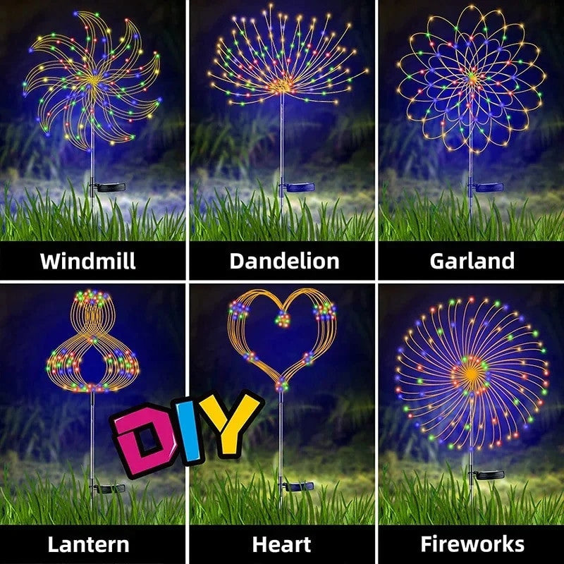 Solar Firework Lights