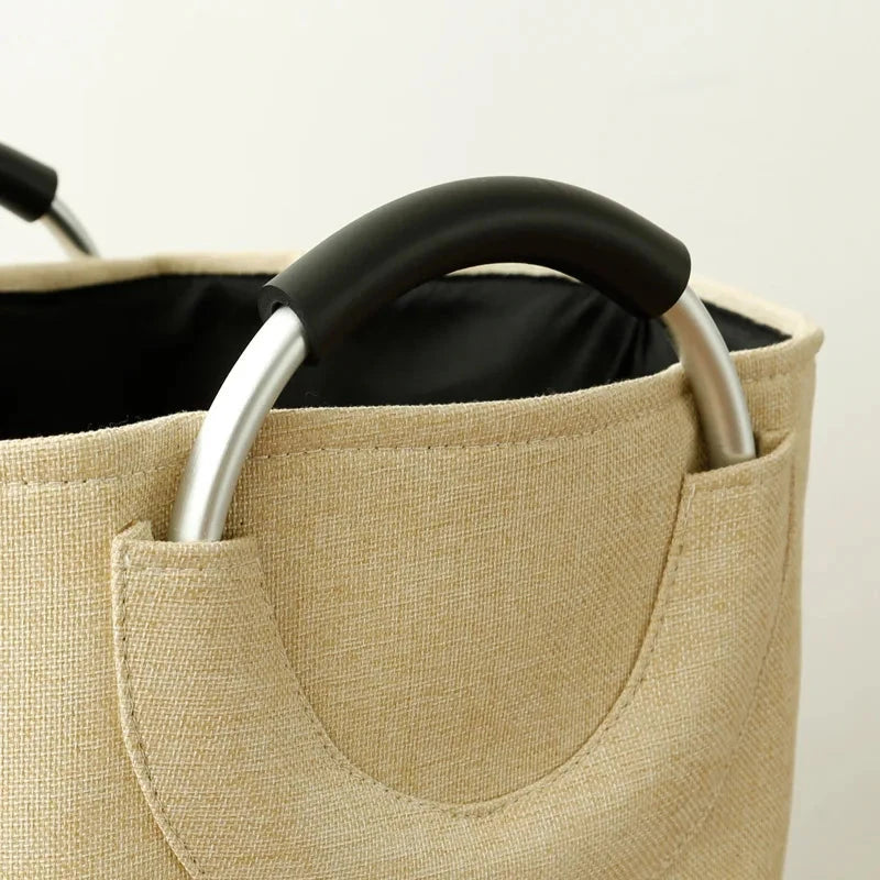 Canvas Laundry Basket