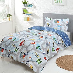 Car Track Duvet Set