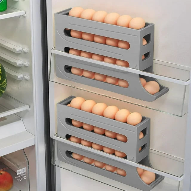 Amacok-Auto-Scrolling-Refrigerator-Egg-Holder-Rolling-Dispenser-Refrigerator-Drawer-Side-D