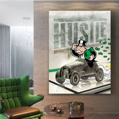 Monopoly Hustle Canvas