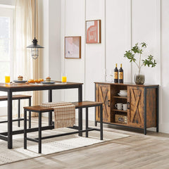 Rustic Industrial Dining Table