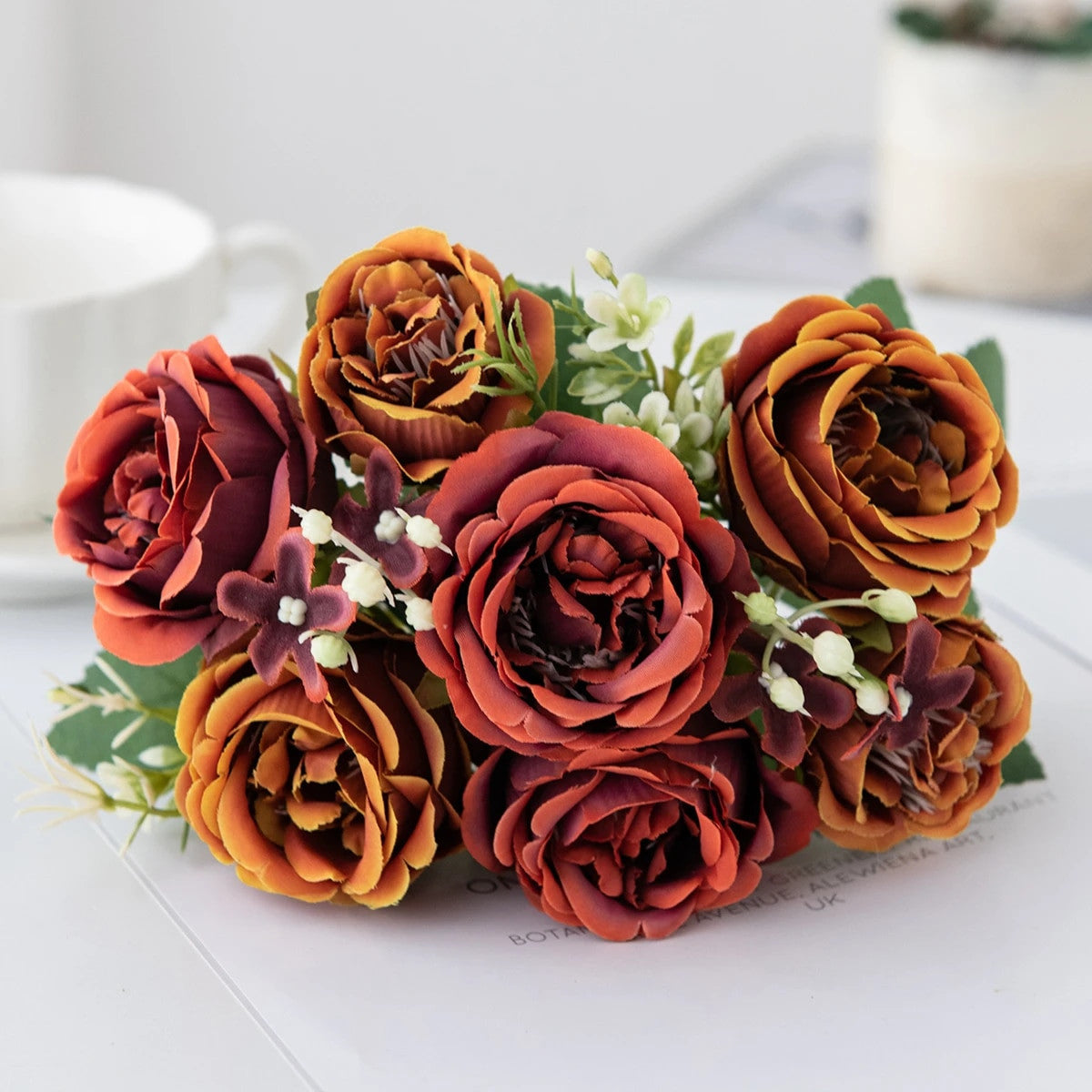 Artificial Silk Flower Bouquet