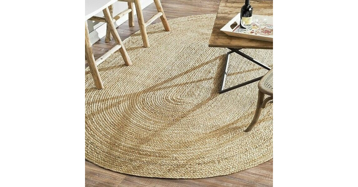 Cara Handwoven Beige Rug