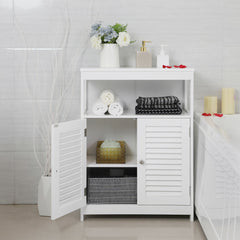 Double Shutter Bathroom Cabinet