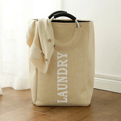 Canvas Laundry Basket