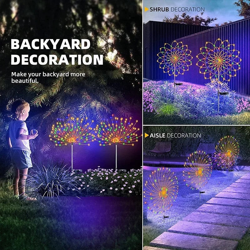 Solar Firework Lights