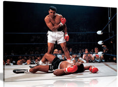 Muhammad Ali Sonny Liston Canvas